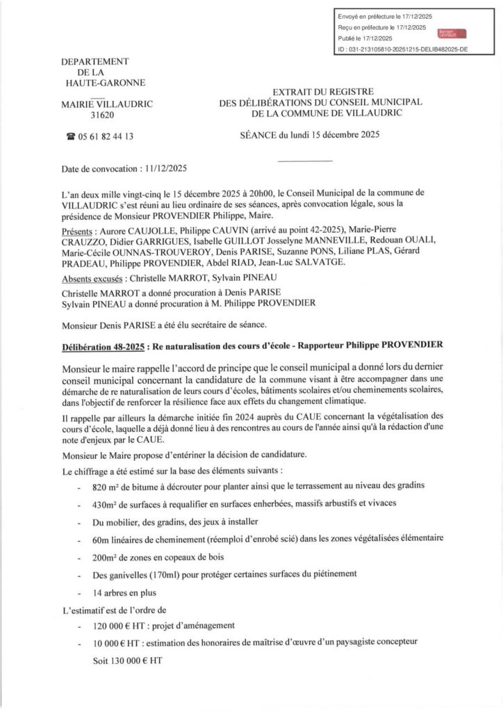 DELIB48 2025 RENATURALISATION DES COURS ECOLES VISE PREF